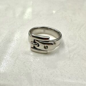 Michael kors belt buckle ring